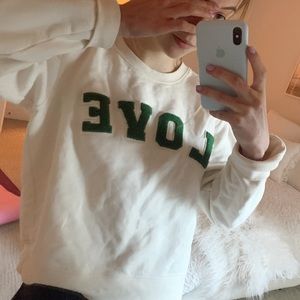 Tory Sport French Terry Love Sweatshirt